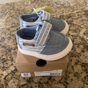 Tiny Toms Chambray Shoes-size 3